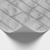 Papier Cadeau texture de la surface de la paroi en brique gris c (Coin)