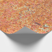 Papier Cadeau Texture de l'ancien métalabstrait peint, l'âge, an (Coin)