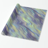 Papier Cadeau Texture de lavande ondulée (Déroulé)