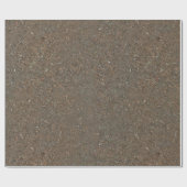 Papier Cadeau Texture de l'écorce et du sol (Plat)