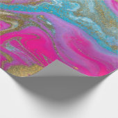Papier Cadeau Texture de marbre couleur or cool (Coin)