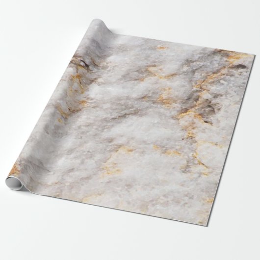 Papier Cadeau Texture de marbre granit pierre cool (Déroulé)