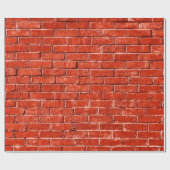 Papier Cadeau texture de mur en brique rouille haute résolution. (Plat)
