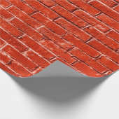 Papier Cadeau texture de mur en brique rouille haute résolution. (Coin)