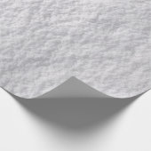 Papier Cadeau Texture de neige compactée (Coin)