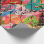 Papier Cadeau Texture de peinture Abstraite Spray Arrière-plan, (Coin)
