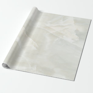 Papier Cadeau Texture de pierre à motif marbre blanc tendance co