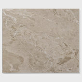 Papier Cadeau Texture de pierre de marbre tendance cool (Plat)