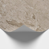 Papier Cadeau Texture de pierre de marbre tendance cool (Coin)