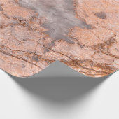 Papier Cadeau Texture de pierre de marbre tendance et cool (Coin)