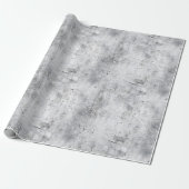 Papier Cadeau Texture de plâtre en béton léger avec détresse (Déroulé)