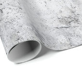 Papier Cadeau Texture de plâtre en béton léger avec détresse (Coin rond)