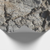 Papier Cadeau Texture de roche (Coin)