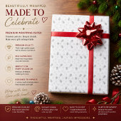 Papier Cadeau Texture de superposition de grille – Conception de