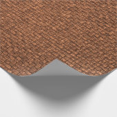 Papier Cadeau texture de tissu brun pour arrière - plan (Coin)