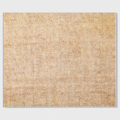 Papier Cadeau Texture de toile (Plat)
