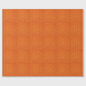 Papier Cadeau Texture de tricot de fil de couleur orange (Plat)