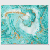 Papier Cadeau Texture décorative en marbre. Peinture Abstraite. (Plat)