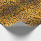 Papier Cadeau Texture d'écorce d'ananas (Coin)