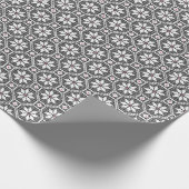Papier Cadeau Texture dentelle blanche isolée sur arrière - plan (Coin)