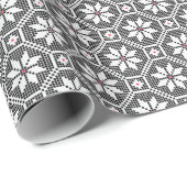 Papier Cadeau Texture dentelle blanche isolée sur arrière - plan (Coin rond)