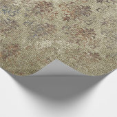Papier Cadeau Texture des Damas vieilles (Coin)