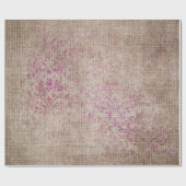 Papier Cadeau Texture des Damas vieilles (Plat)
