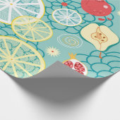 Papier Cadeau Texture des fruits (Coin)