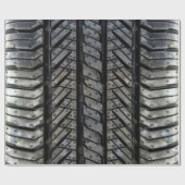 Papier Cadeau Texture des véhicules à moteur de style de pneu en (Plat)