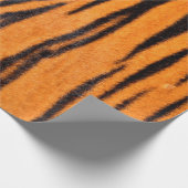 Papier Cadeau Texture d'impression de tigre (Coin)