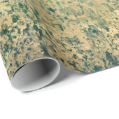 Papier Cadeau texture d'or Abstraite grunge (Coin rond)