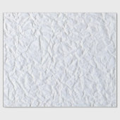 Papier Cadeau Texture du Livre blanc écrasé (Plat)