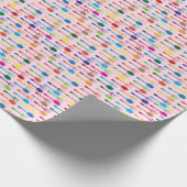 Papier Cadeau Texture du repas (Coin)