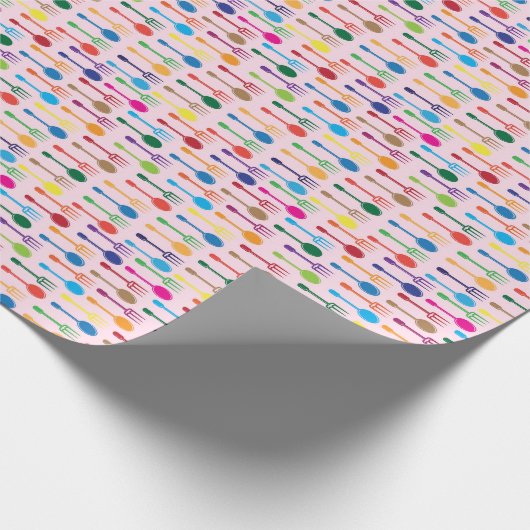 Papier Cadeau Texture du repas (Coin)