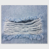 Papier Cadeau Texture du tissu de lin naturel (Plat)