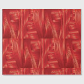 Papier Cadeau Texture dynamique des muscles rouges Abstraite (Plat)