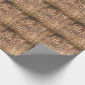Papier Cadeau Texture écorce d'arbre, arrière - plan de bois nat (Coin)