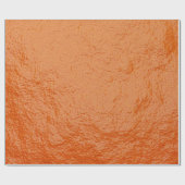 Papier Cadeau Texture écorce orange (Plat)