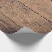 Papier Cadeau Texture en bois (Coin)