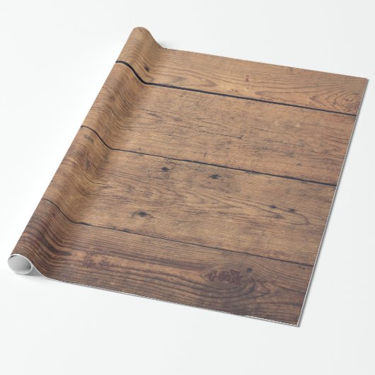 Papier Cadeau Texture en bois (Déroulé)