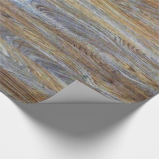 Papier Cadeau Texture en bois #4 de grain (Coin)