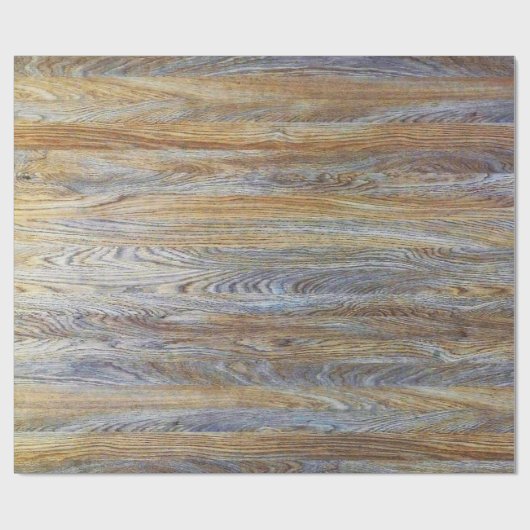 Papier Cadeau Texture en bois #4 de grain (Plat)