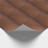Papier Cadeau Texture en cuir authentique, véritable arrière - p (Coin)