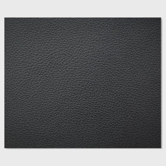 Papier Cadeau Texture en cuir noir ou arrière - plan. cuir, text (Plat)