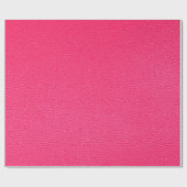 Papier Cadeau Texture en cuir rose (Plat)