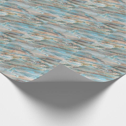 Papier Cadeau Texture en marbre : conception d'impression haute  (Coin)