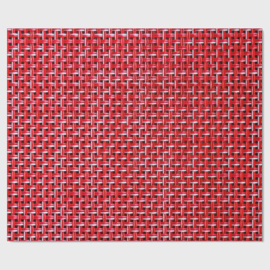 Papier Cadeau Texture en rotin en rotin en osier en bambou (Plat)
