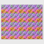 Papier Cadeau Texture exotique abîmée (Plat)