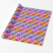 Papier Cadeau Texture exotique abîmée (Déroulé)