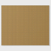 Papier Cadeau Texture florale géométrique Art déco (Plat)